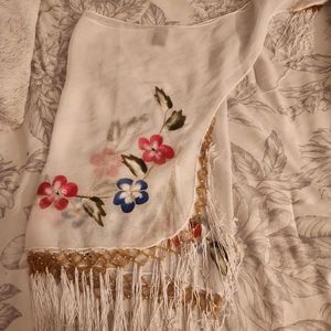 Hand painted beach sarong